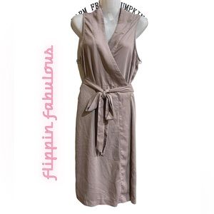 Zalora Long wrap Dress